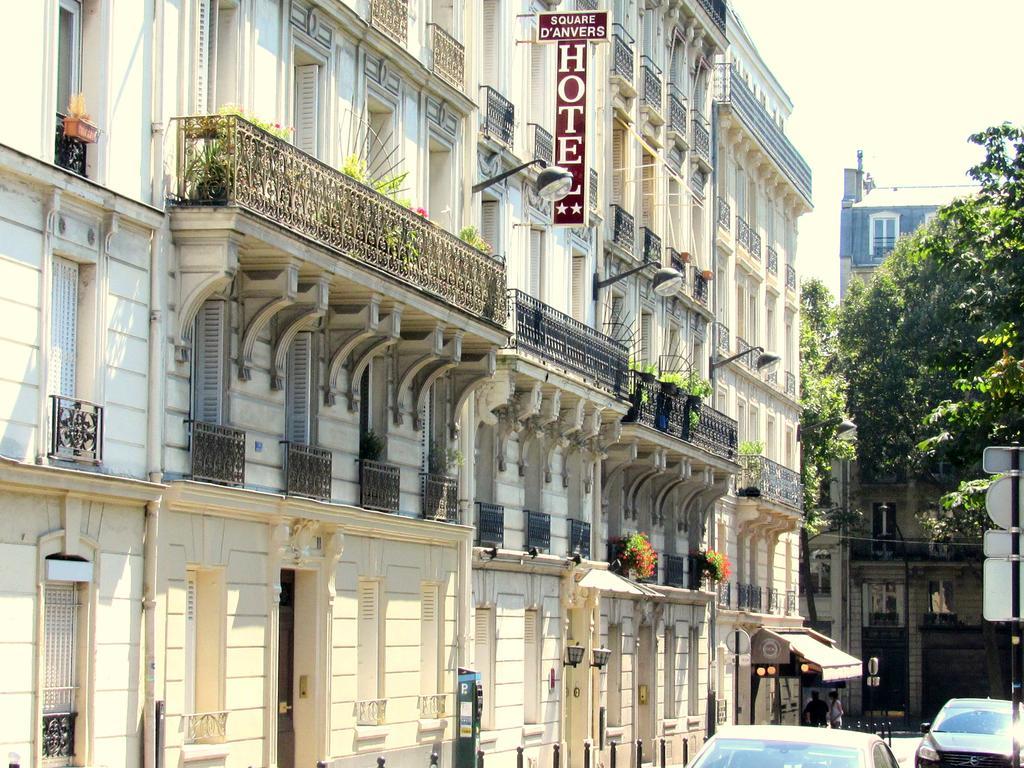 Hotel Du Square D'Anvers Párizs Kültér fotó